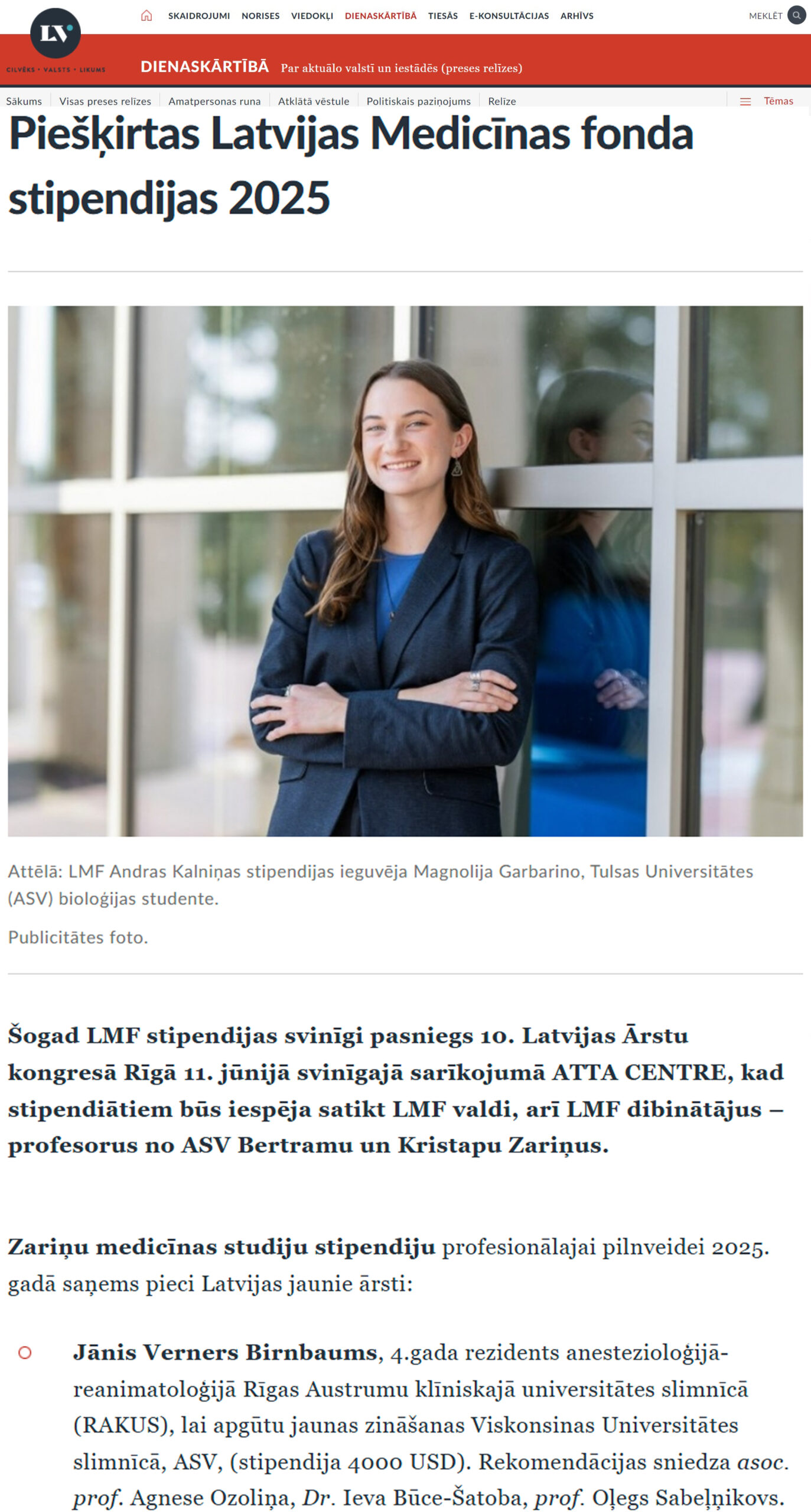 Stipendijas 2025